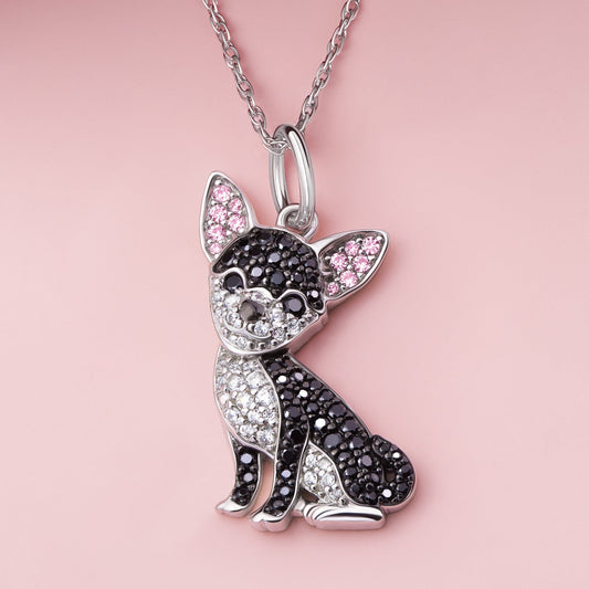 Collar + Colgante de Pinscher | Plata de Ley 925